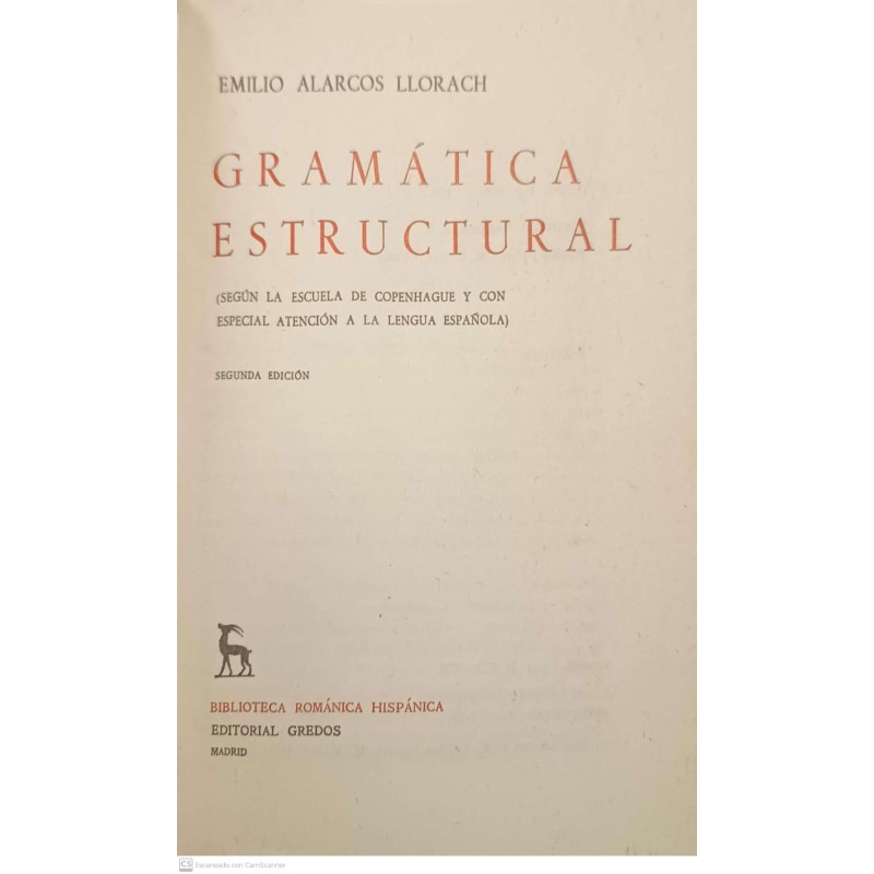 Gramática Estructural