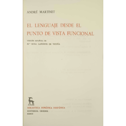 El Lenguaje desde el Punto de Vista Funcional