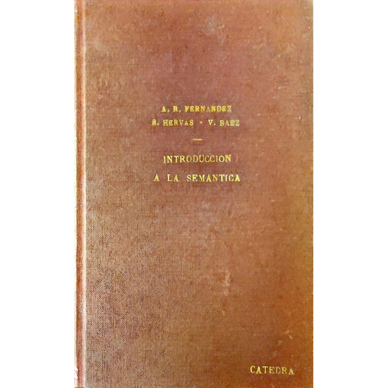 Introducción a la Semántica